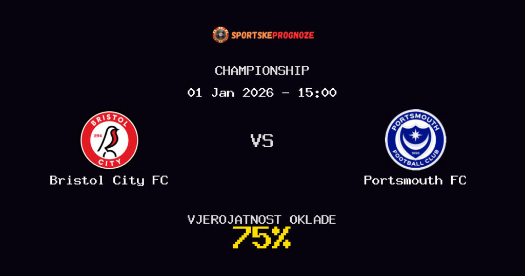 Bristol City FC vs Portsmouth FC Prognoza Utakmice - Championship - Saveti Za Klađenje