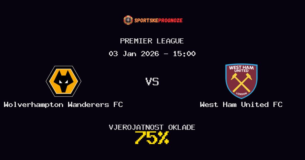 Wolverhampton Wanderers FC vs West Ham United FC Prognoza Utakmice - Premier League - Saveti Za Klađenje