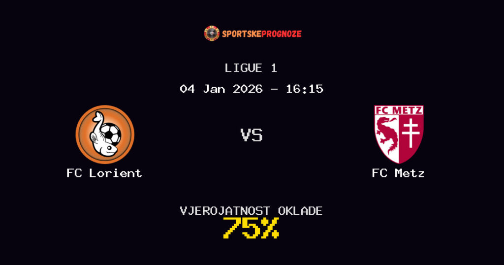 FC Lorient vs FC Metz Prognoza Utakmice - Ligue 1 - Saveti Za Klađenje