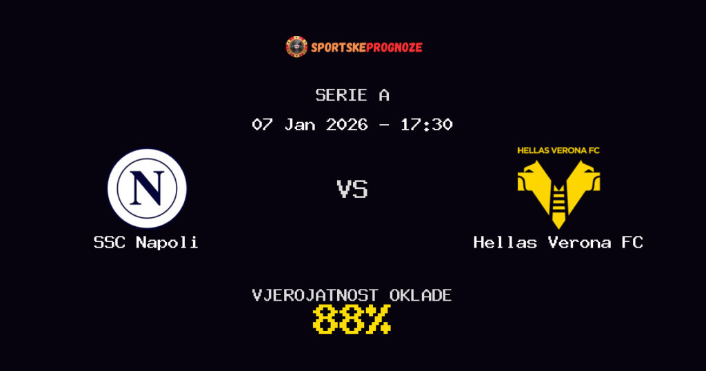 SSC Napoli vs Hellas Verona FC Prognoza Utakmice - Serie A - Saveti Za Klađenje