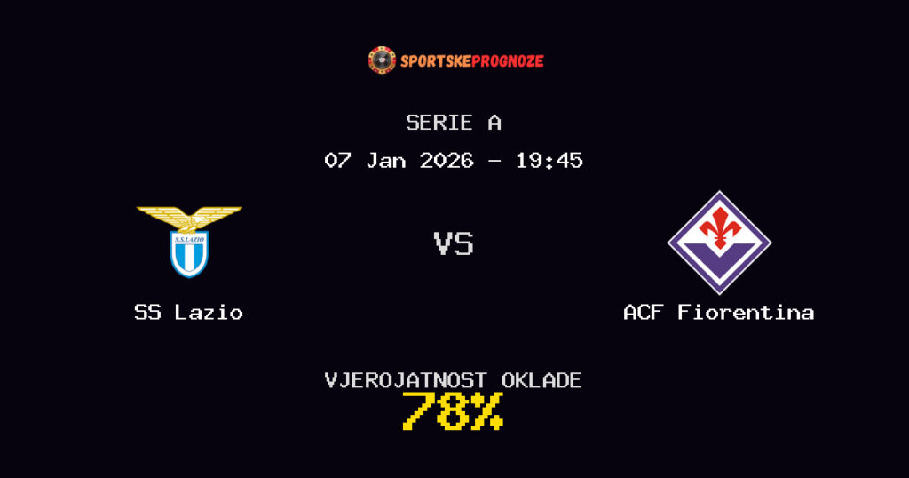 SS Lazio vs ACF Fiorentina Prognoza Utakmice - Serie A - Saveti Za Klađenje