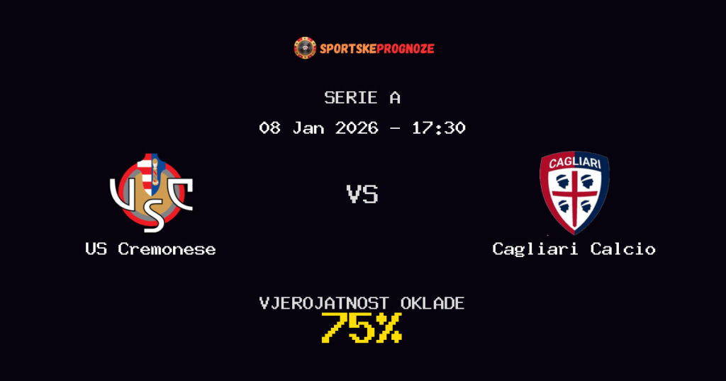 US Cremonese vs Cagliari Calcio Prognoza Utakmice - Serie A - Saveti Za Klađenje