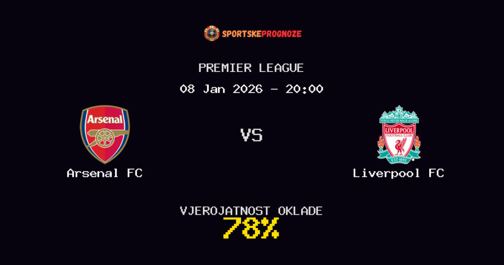 Arsenal FC vs Liverpool FC Prognoza Utakmice - Premier League - Saveti Za Klađenje