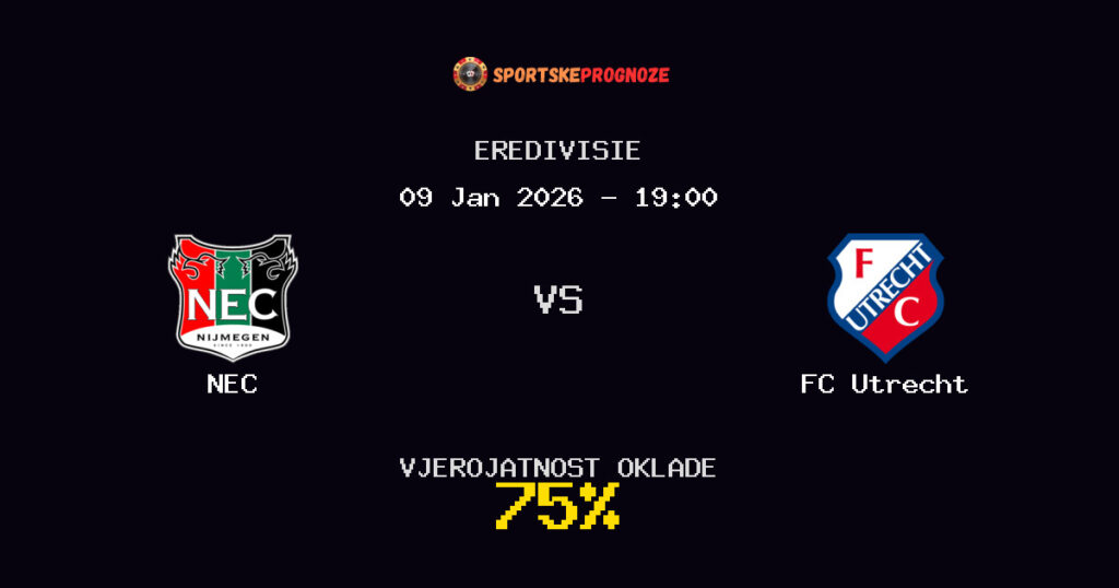 NEC vs FC Utrecht Prognoza Utakmice - Eredivisie - Saveti Za Klađenje