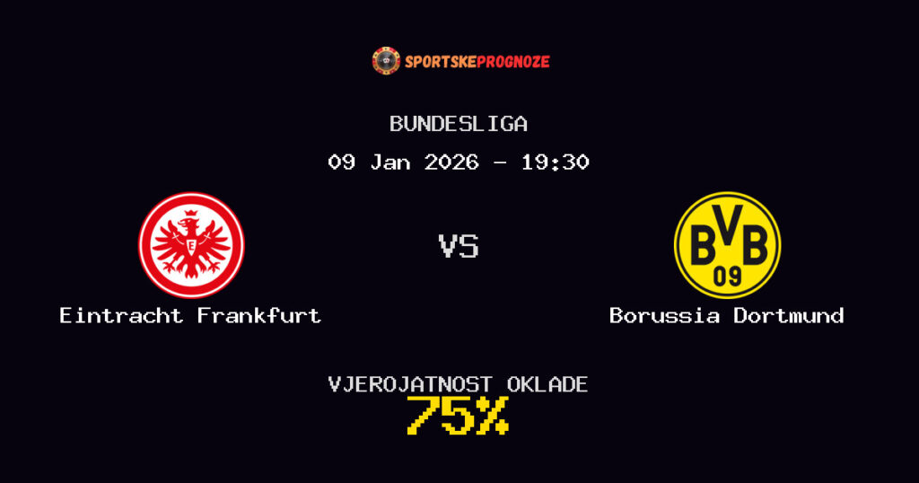 Eintracht Frankfurt vs Borussia Dortmund Prognoza Utakmice - Bundesliga - Saveti Za Klađenje