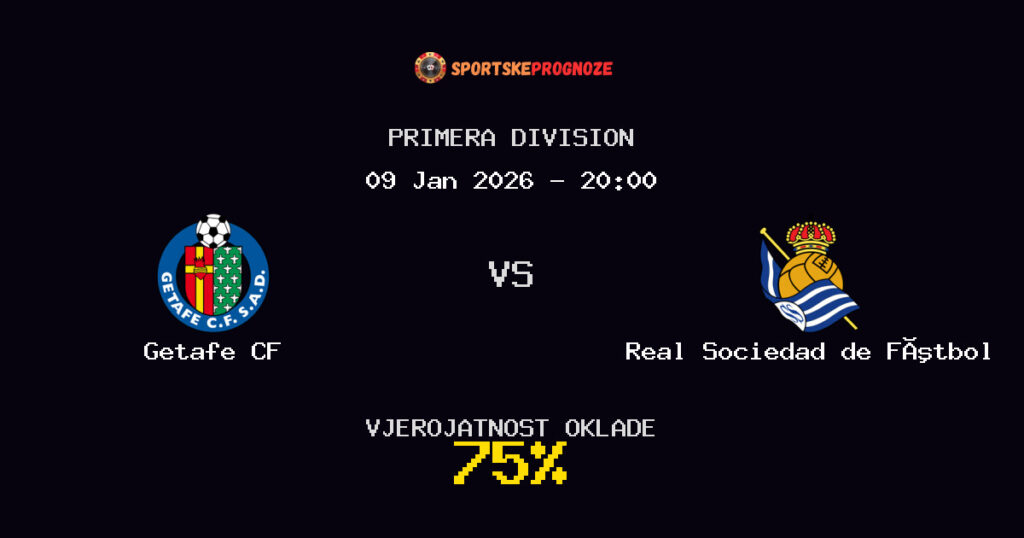 Getafe CF vs Real Sociedad de Fútbol Prognoza Utakmice - Primera Division - Saveti Za Klađenje