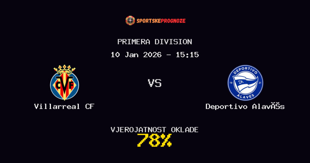 Villarreal CF vs Deportivo Alavés Prognoza Utakmice - Primera Division - Saveti Za Klađenje