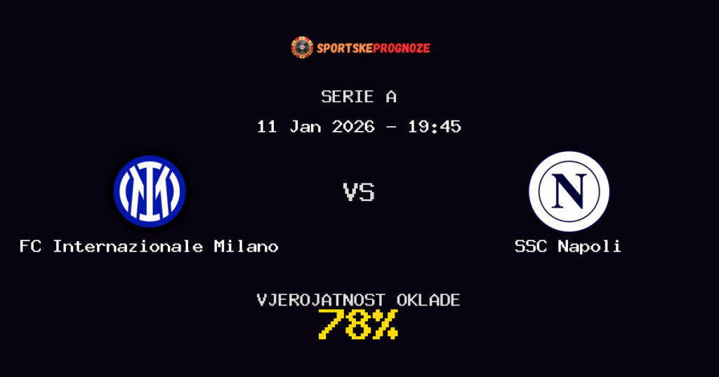 FC Internazionale Milano vs SSC Napoli Prognoza Utakmice - Serie A - Saveti Za Klađenje