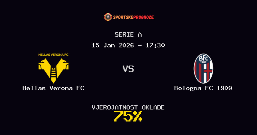 Hellas Verona FC vs Bologna FC 1909 Prognoza Utakmice - Serie A - Saveti Za Klađenje