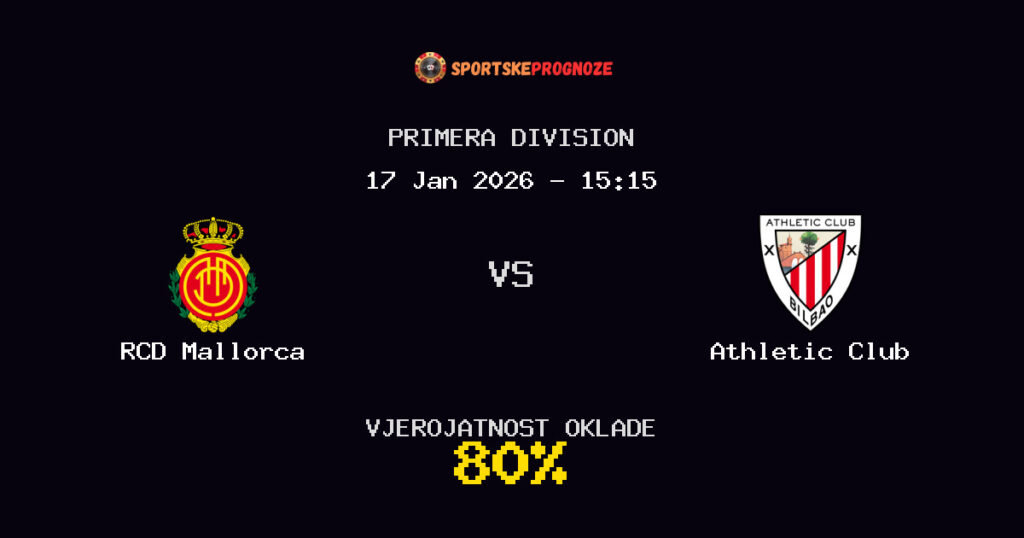 RCD Mallorca vs Athletic Club Prognoza Utakmice - Primera Division - Saveti Za Klađenje