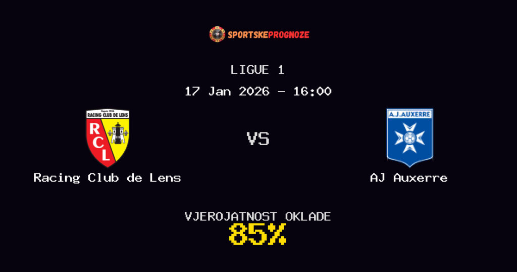 Racing Club de Lens vs AJ Auxerre Prognoza Utakmice - Ligue 1 - Saveti Za Klađenje