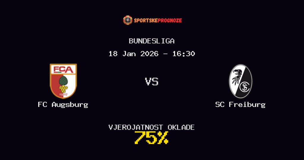 FC Augsburg vs SC Freiburg Prognoza Utakmice - Bundesliga - Saveti Za Klađenje