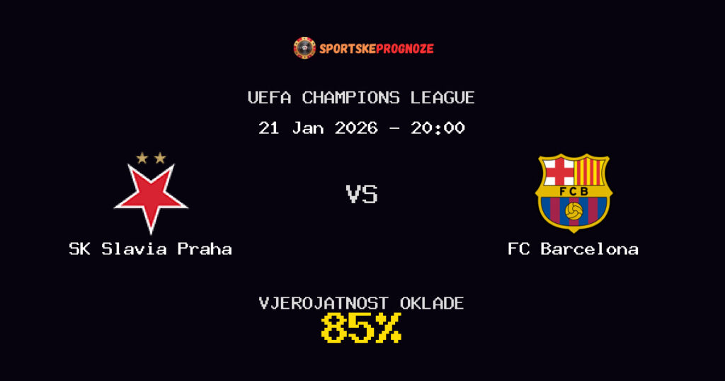 SK Slavia Praha vs FC Barcelona Prognoza Utakmice - UEFA Champions League - Saveti Za Klađenje