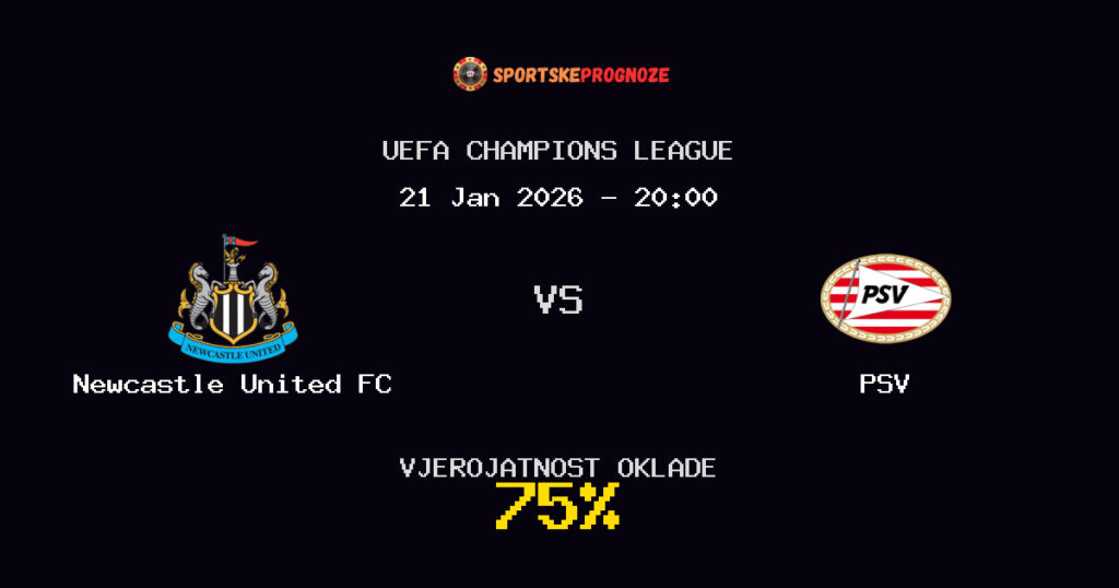 Newcastle United FC vs PSV Prognoza Utakmice - UEFA Champions League - Saveti Za Klađenje