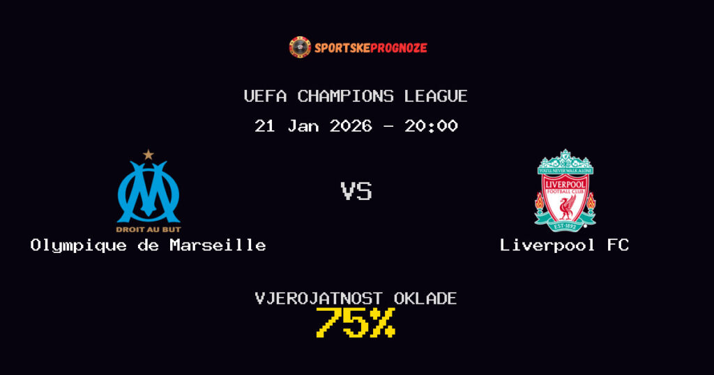 Olympique de Marseille vs Liverpool FC Prognoza Utakmice - UEFA Champions League - Saveti Za Klađenje