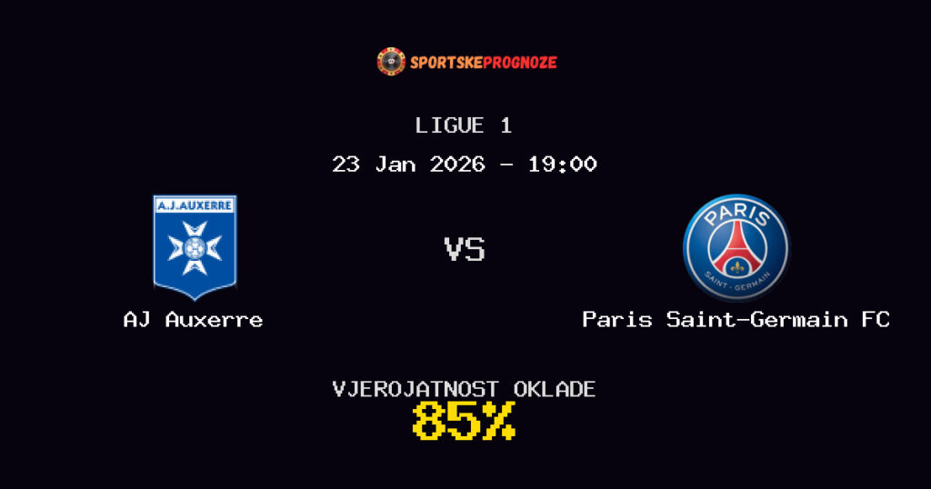 AJ Auxerre vs Paris Saint-Germain FC Prognoza Utakmice - Ligue 1 - Saveti Za Klađenje