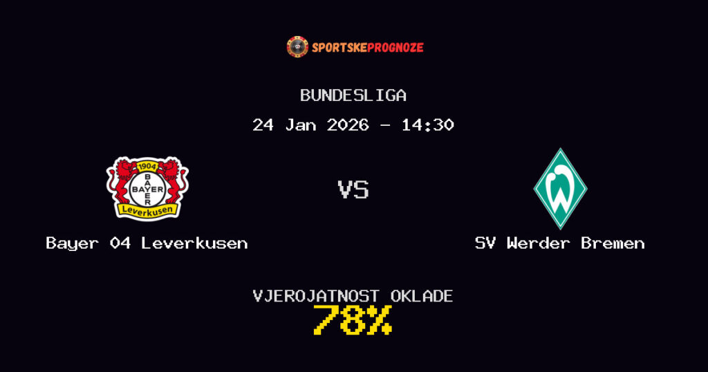 Bayer 04 Leverkusen vs SV Werder Bremen Prognoza Utakmice - Bundesliga - Saveti Za Klađenje