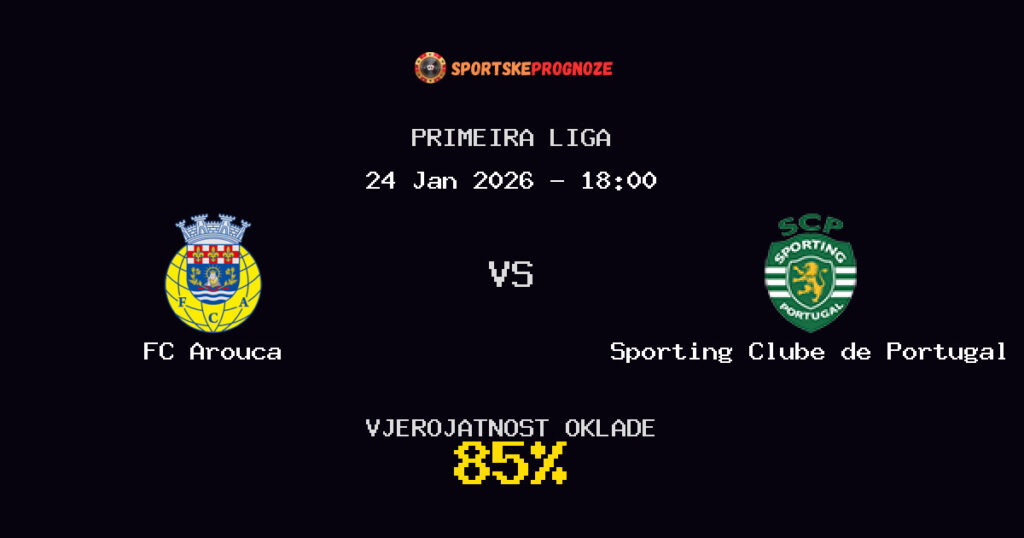 FC Arouca vs Sporting Clube de Portugal Prognoza Utakmice - Primeira Liga - Saveti Za Klađenje
