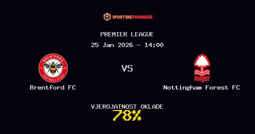 Brentford FC vs Nottingham Forest FC Prognoza Utakmice - Premier League - Saveti Za Klađenje