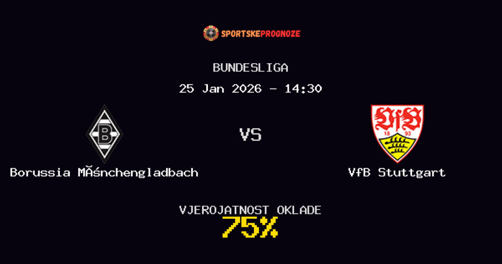 Borussia Mönchengladbach vs VfB Stuttgart Prognoza Utakmice - Bundesliga - Saveti Za Klađenje