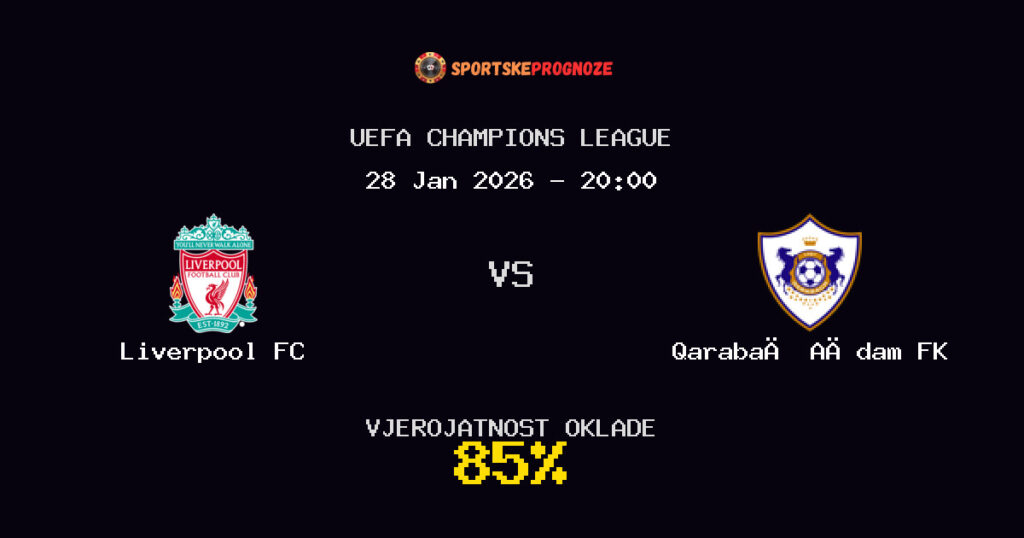 Liverpool FC vs Qarabağ Ağdam FK Prognoza Utakmice - UEFA Champions League - Saveti Za Klađenje
