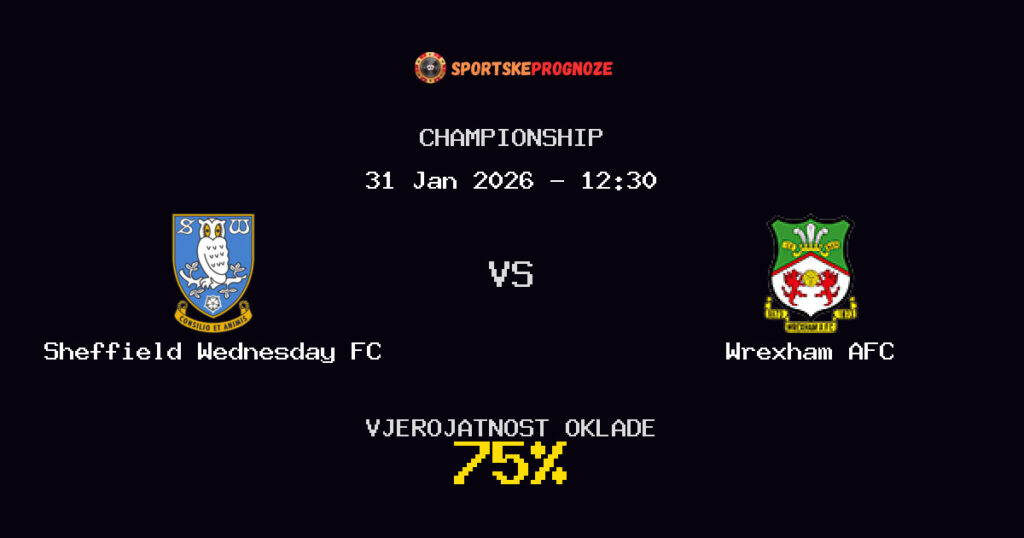 Sheffield Wednesday FC vs Wrexham AFC Prognoza Utakmice - Championship - Saveti Za Klađenje