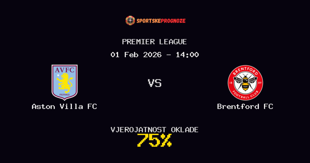 Aston Villa FC vs Brentford FC Prognoza Utakmice - Premier League - Saveti Za Klađenje