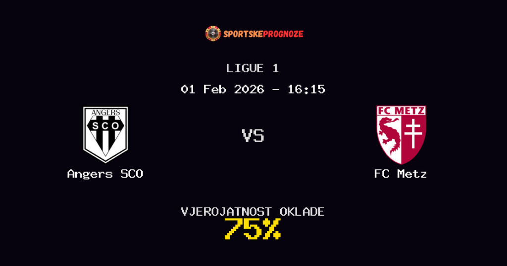 Angers SCO vs FC Metz Prognoza Utakmice - Ligue 1 - Saveti Za Klađenje