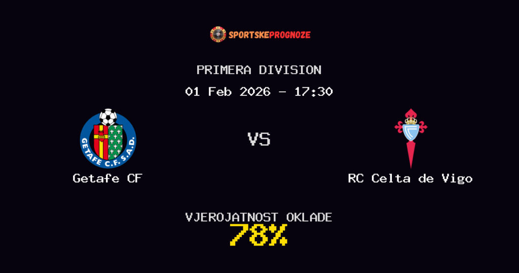 Getafe CF vs RC Celta de Vigo Prognoza Utakmice - Primera Division - Saveti Za Klađenje