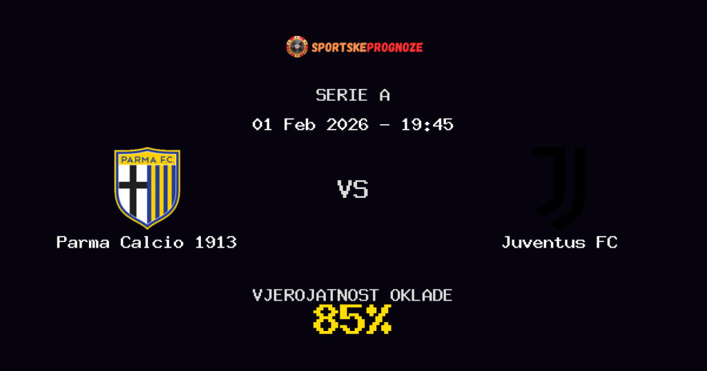 Parma Calcio 1913 vs Juventus FC Prognoza Utakmice - Serie A - Saveti Za Klađenje