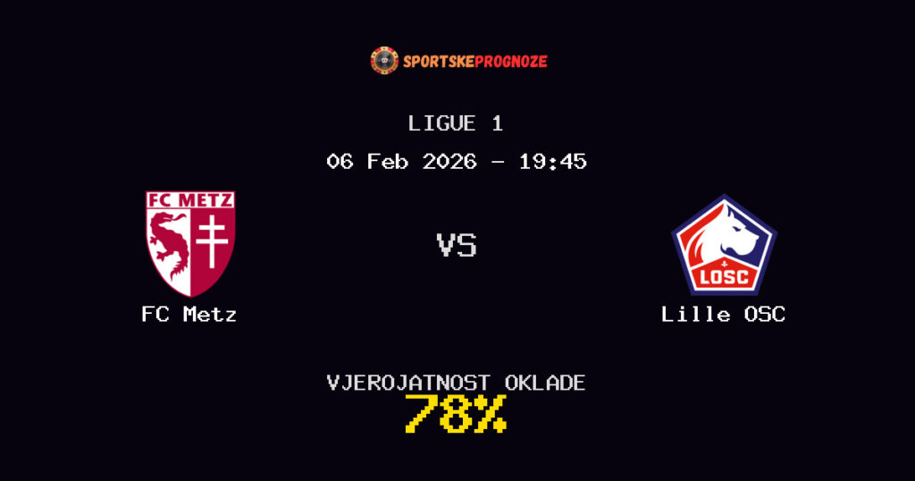FC Metz vs Lille OSC Prognoza Utakmice - Ligue 1 - Saveti Za Klađenje