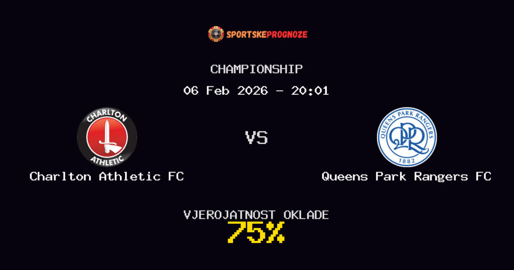 Charlton Athletic FC vs Queens Park Rangers FC Prognoza Utakmice - Championship - Saveti Za Klađenje