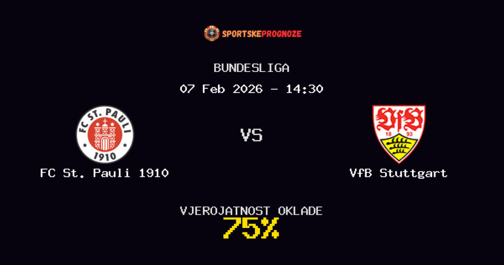 FC St. Pauli 1910 vs VfB Stuttgart Prognoza Utakmice - Bundesliga - Saveti Za Klađenje