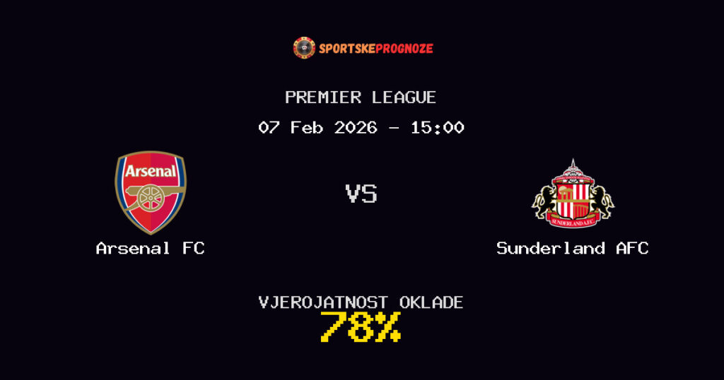 Arsenal FC vs Sunderland AFC Prognoza Utakmice - Premier League - Saveti Za Klađenje