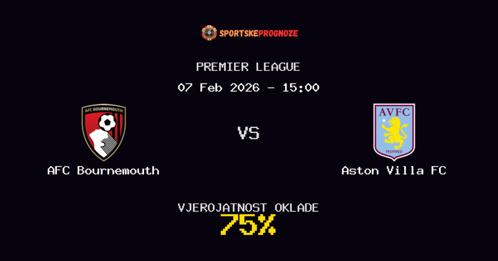 AFC Bournemouth vs Aston Villa FC Prognoza Utakmice - Premier League - Saveti Za Klađenje
