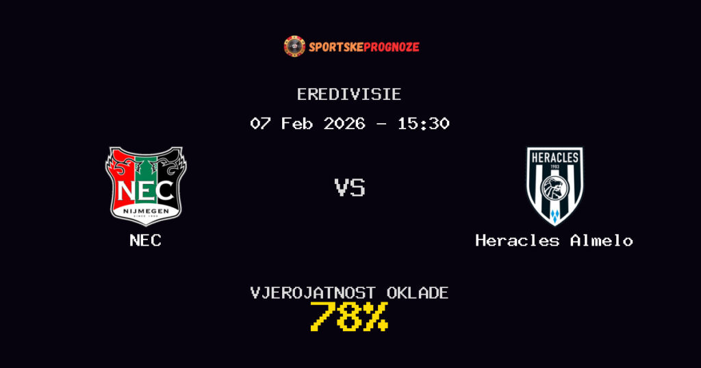 NEC vs Heracles Almelo Prognoza Utakmice - Eredivisie - Saveti Za Klađenje