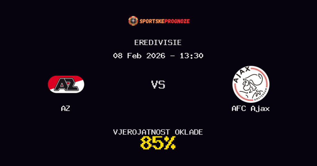 AZ vs AFC Ajax Prognoza Utakmice - Eredivisie - Saveti Za Klađenje