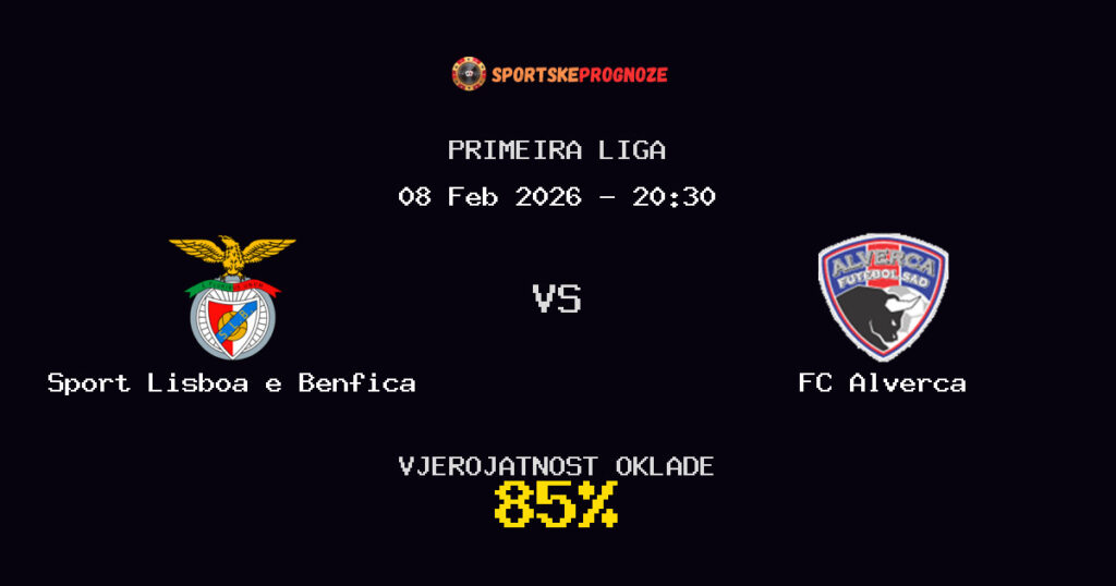 Sport Lisboa e Benfica vs FC Alverca Prognoza Utakmice - Primeira Liga - Saveti Za Klađenje