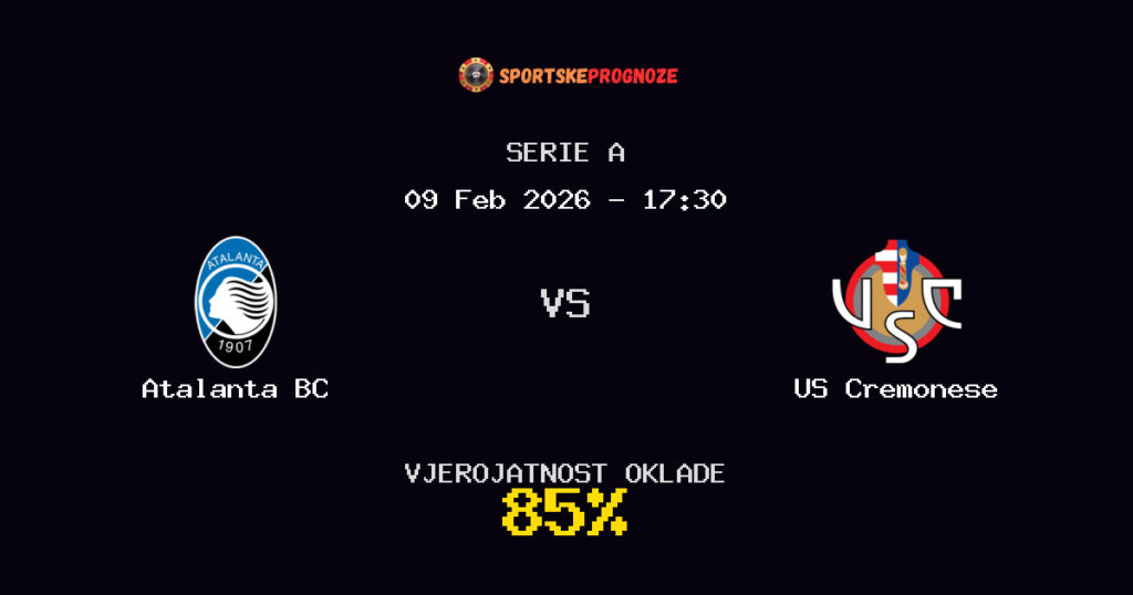 Atalanta BC vs US Cremonese Prognoza Utakmice - Serie A - Saveti Za Klađenje