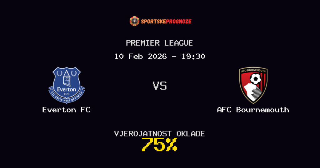 Everton FC vs AFC Bournemouth Prognoza Utakmice - Premier League - Saveti Za Klađenje
