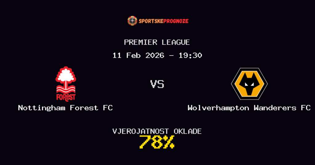 Nottingham Forest FC vs Wolverhampton Wanderers FC Prognoza Utakmice - Premier League - Saveti Za Klađenje