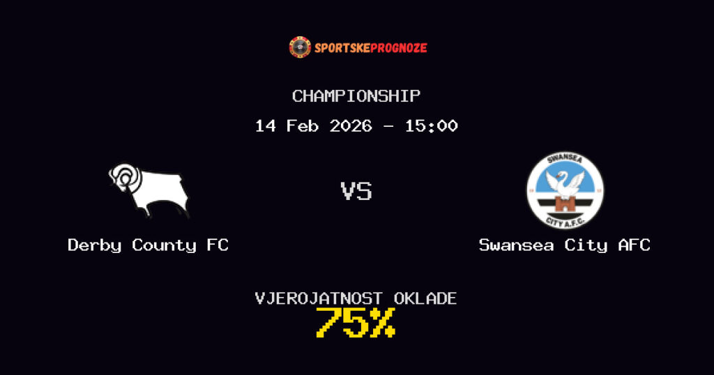 Derby County FC vs Swansea City AFC Prognoza Utakmice - Championship - Saveti Za Klađenje