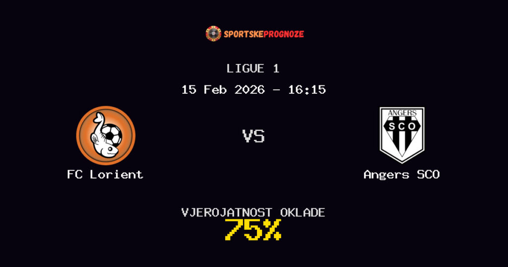 FC Lorient vs Angers SCO Prognoza Utakmice - Ligue 1 - Saveti Za Klađenje