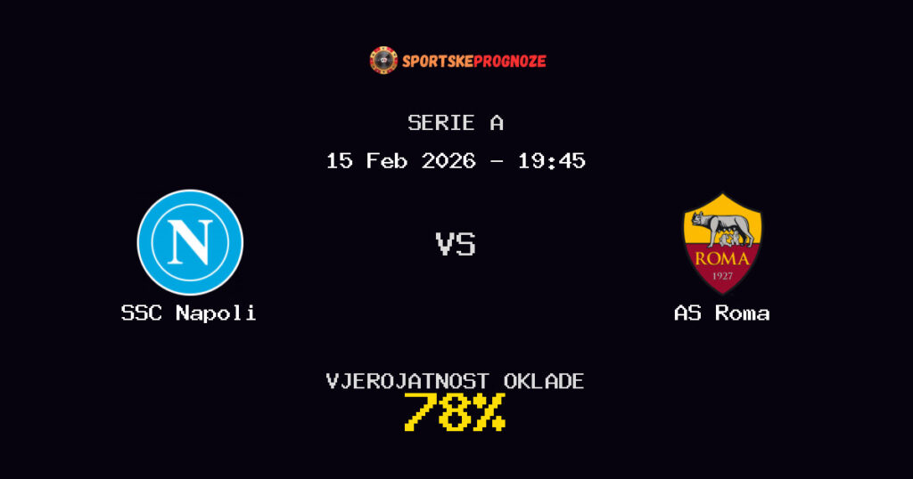 SSC Napoli vs AS Roma Prognoza Utakmice - Serie A - Saveti Za Klađenje