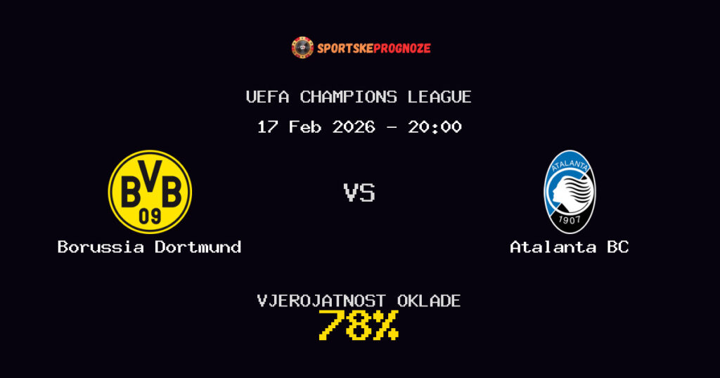 Borussia Dortmund vs Atalanta BC Prognoza Utakmice - UEFA Champions League - Saveti Za Klađenje