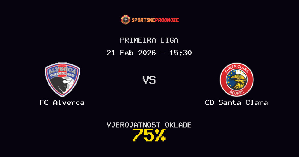 FC Alverca vs CD Santa Clara Prognoza Utakmice - Primeira Liga - Saveti Za Klađenje