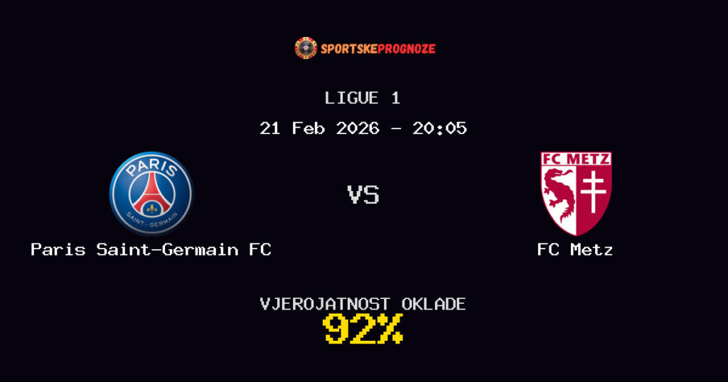 Paris Saint-Germain FC vs FC Metz Prognoza Utakmice - Ligue 1 - Saveti Za Klađenje