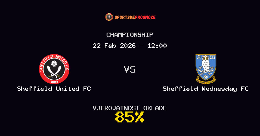 Sheffield United FC vs Sheffield Wednesday FC Prognoza Utakmice - Championship - Saveti Za Klađenje