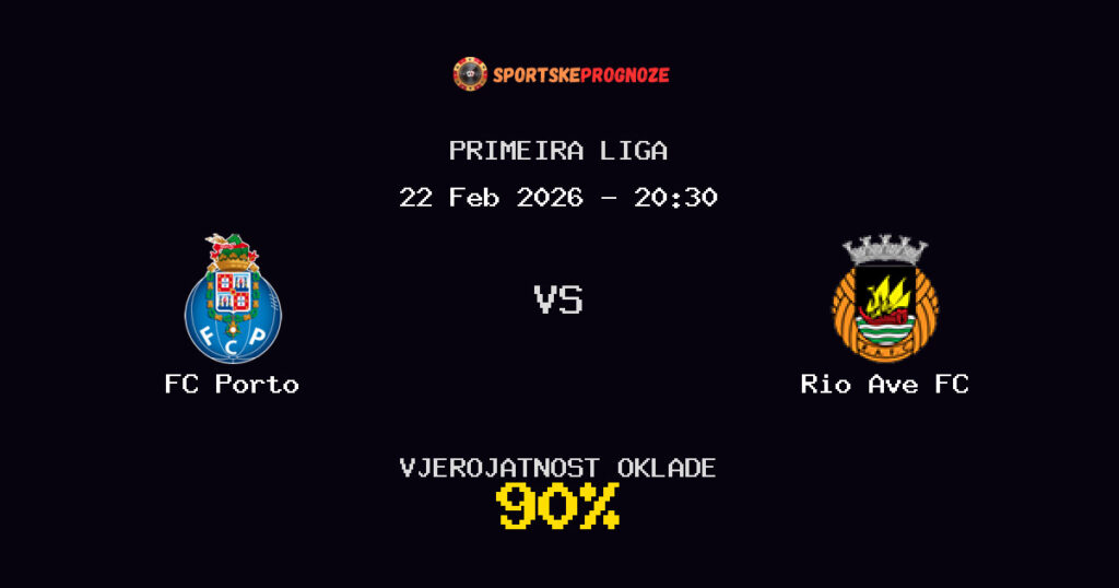 FC Porto vs Rio Ave FC Prognoza Utakmice - Primeira Liga - Saveti Za Klađenje