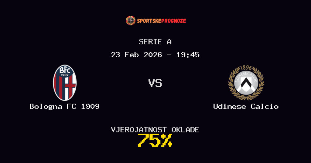 Bologna FC 1909 vs Udinese Calcio Prognoza Utakmice - Serie A - Saveti Za Klađenje